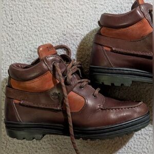 Vintage 90’s Timberland GORE-TEX Dark Brown Leather Boots